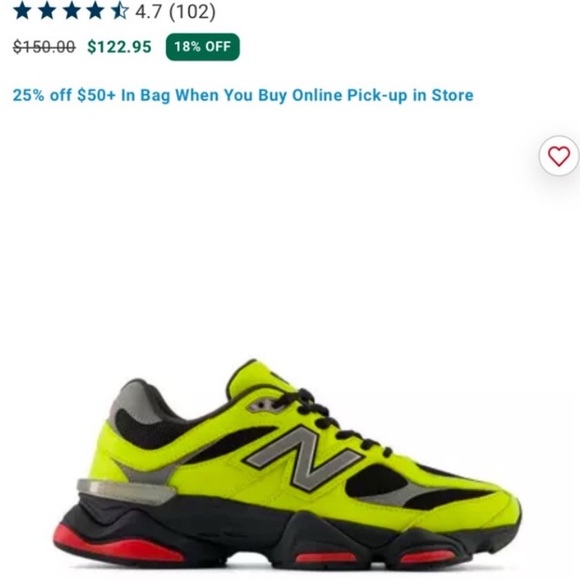 Women’s New Balance 9060 "Tea Tree Green/Black" Unisex Shoe AUTHENTIC - Picture 3 of 3